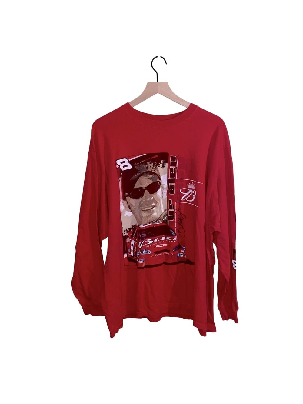 VNTG NASCAR Winners Circle single stitch Dale Earnhardt Jr. graphic long sleeve